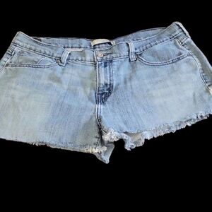 Levis Denim Blue Women's Shorts